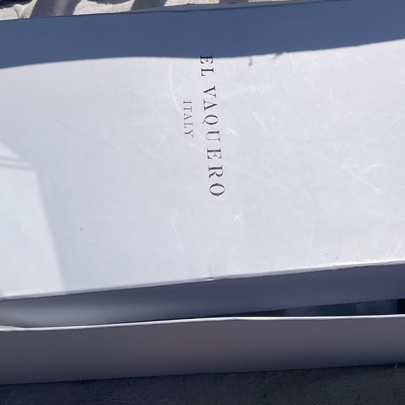 EL VAQUERO ITALY Elizabeth Silverstone Sierra over knee boots SIZE 8 . BRAND NEW - Picture 12 of 13